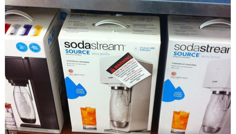 BDS Stickers Found On Sodastream Boxes At Winnipeg Stores Alberta BDS Stickers Found On Sodastream Boxes At Winnipeg Stores Alberta