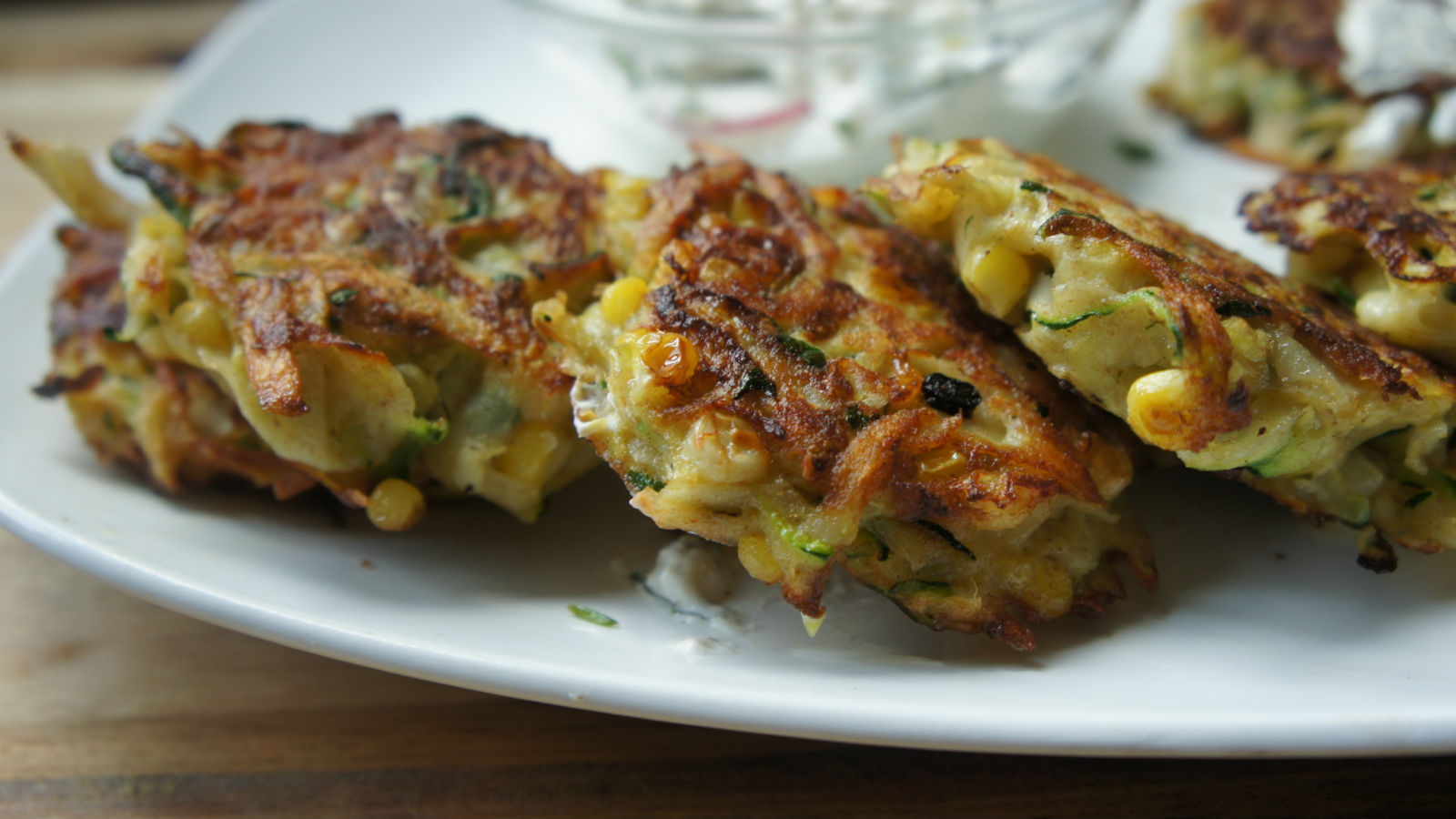 Summer Corn and Zucchini Latkes Recipe Alberta Jewish News