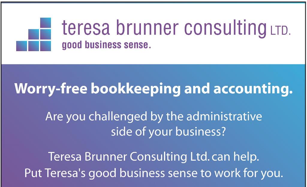 Teresa Brunner Consulting provides worry free bookkeeping & accounting