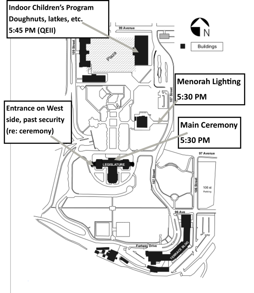 Countdown to the Giant Menorah Lightup in Edmonton Alberta Jewish News